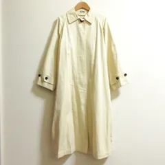 良品 JOURNAL STANDARD relume ジャーナルスタンダードレリューム 60/2ギャバオーバーステンコート サイズ36 ベージュ レディース 古着 中古 USEDのサムネイル