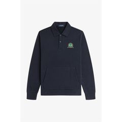 フレッドペリー メンズ アウター パーカー・スウェット Fred Perry Fred Badge Collr Swt Sn54 Navy 608 ネイビー