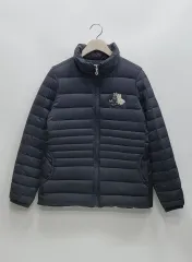 ブラック＆ホワイト 軽量ダウンジャケット / レディース L (90) ブラック