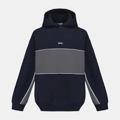 スラセンジャー メンズ アウター パーカー・スウェット フリース パーカー Slazenger Fleece Sportswear Hoodie Mens Navy ネイビーのサムネイル