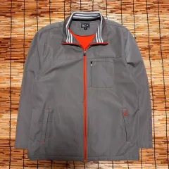 アディダス ブラウン オレンジ LINE ジャケット XL