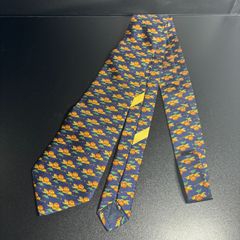 極美品】HERMES エルメス ネクタイ キツネ・ニワトリ柄 7488 IA - メルカリ