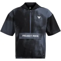 アンダーアーマー メンズ アウター ジャケット・ブルゾン ジャケット Under Armour Armour Pjt Rck Warm Up Zip Jackett Hoody Mens Grey グレー