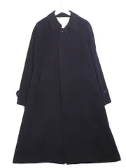 【217041】Paul Smith ポールスミス  ウール　アンゴラ混　ロングコート　裏地破れ箇所あり メンズ  ・M ブラック