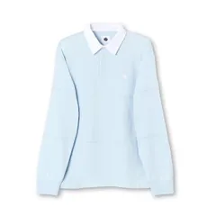 プレティグリーン メンズ トップス ポロシャツ Pretty Green Islington Rugby Shirt Lt Blue ブルーのサムネイル