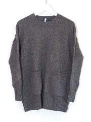 【217468】POLO RALPH LAUREN ラルフローレン  クルーネック　ニット　【クリーニング済み】 メンズ  XS グレー