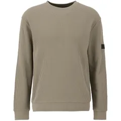 バブアー メンズ アウター パーカー・スウェット スウェット シャツ Barbour International Curve Crew Sweatshirt Brindle ST59のサムネイル