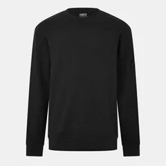 バブアー メンズ アウター パーカー・スウェット スウェット シャツ Barbour International Curve Crew Sweatshirt Black BK11 ブラックのサムネイル