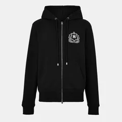 アミリ メンズ アウター パーカー・スウェット Amiri MA Crest Zp Hd Sn54 Black ブラックのサムネイル