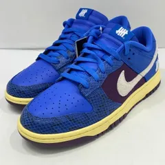 【中古】NIKE×UNDEFEATED DUNK Low SP Royal DH6508-400 サイズ27.5 ナイキ[24]