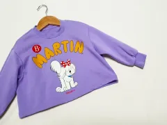 BEBE DE PINO ベベデピノ 半クロップド丈 スウェット 100号