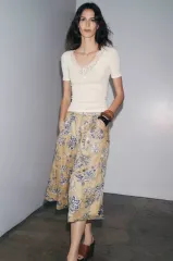 ZARA ザラ レース ゴージ Tシャツ