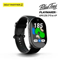 BLUE TEES GOLF 25 The Playmaker+ GPSナビ ウォッチ ブラック　防水　距離測定のサムネイル