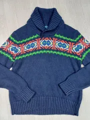 ポロ ラルフローレン ショールカラー ニット Sサイズ