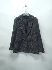 VISITINNEWYORK ダブル ポイント ツイード ジャケット (44 55)