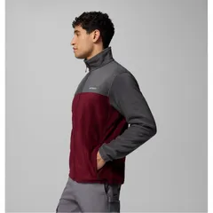 コロンビア メンズ アウター ジャケット・ブルゾン Tシャツ フリース ジャケット Columbia Steens Fleece Jacket Mens Red レッド