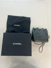 シャネル バックパック 쉐브론 ブラック スモール