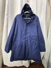 トミーヒルフィガー ネイビー フード コート