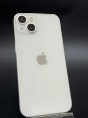 【中古品】iPhone13 128GB ホワイト MLND3J/A SIMフリー 6368