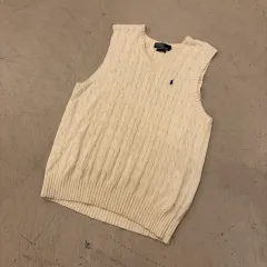 ポロ ラルフローレン ケーブル ニット ベスト