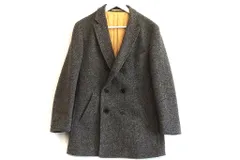 【219168】District UNITED ARROWS ディストリクトユナイテッドアローズ  ウール　ミドル丈　コート メンズ  ・46 1125-299-4725 グレー