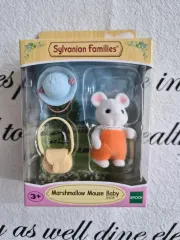 シルバニアファミリー マシュマロ 赤ちゃんネズミ ぬいぐるみ