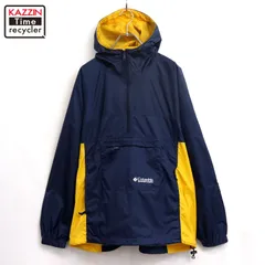 90s vintage Columbia パッカブル アノラックパーカー メンズ 表記Lサイズ
