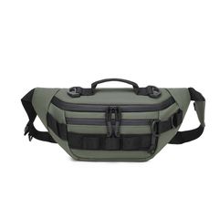 路亞腰包 釣魚斜挎包 單肩包 騎行 斜挎 戶外 手機收納 綠色迷彩