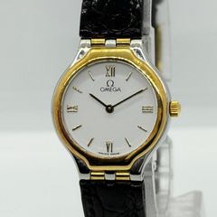 不動 美品 箱付 OMEGA De Ville ゴールド レディース時計 - メルカリ