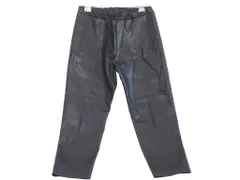 【216762】ESTNATION エストネーション  Trousers フェイク/エコレザー　ウエストゴム　テーパードパンツ メンズ  ・L 02-234-07-100024のサムネイル