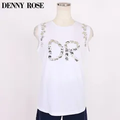 デニーローズ DENNY ROSE レディース タンクトップ DRビジューノースリトップス ホワイト系  （サイズ/S）wd1123のサムネイル