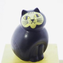 リサラーソン マイ オールブラック 北欧 美品 リサラーソン ミアミニ オールブラック 深溝 北欧 美品 - メルカリ