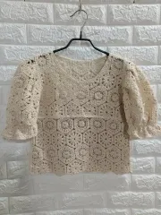 クロシェ 編み 半袖