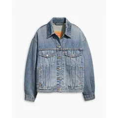 リーバイス レディース アウター ジャケット・ブルゾン Levis 90s Trucker Be Kind Rewind Turning Headsのサムネイル