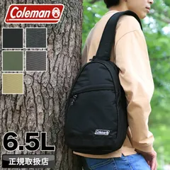 新品 コールマン ボディバッグ Coleman WALKER ウォーカー SLINGBAG ワンショルダーバッグ スリングバッグ メンズ レディース キッズ アウトドア レジャー スポーツ フェス 軽量 大容量 デイリー 旅行 6.5L A5 撥水 ブランド