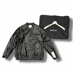 2026年最新】sacai 25ss レザージャケットの人気アイテム - メルカリ