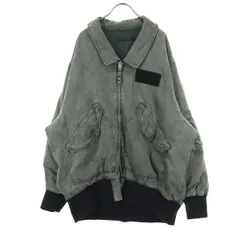 JEANASiS ジーナシス 長袖 リバーシブル ジャケット F グレー レディース 古着