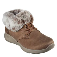 スケッチャーズ レディース シューズ スニーカー Skechers OnTheGo Joy Cozy Charm Slip On Trainers Womens Chestnut