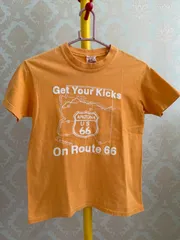 【Size 140】vintage USA製 Route 66 半袖Tシャツのサムネイル