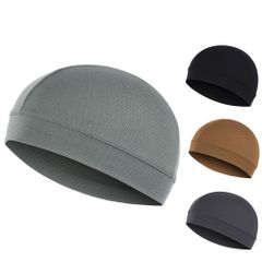 【新品】 メッシュ ビーニ キャップ ヘルメットライナー 春夏用 イスラム 帽 (6色)【送料無料】