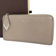 LOUIS VUITTON ルイヴィトン パルナセア ポルトフォイユ コメット L字ファスナー 長財布 トリヨンレザー ガレ ベージュ系 箱有り M60147