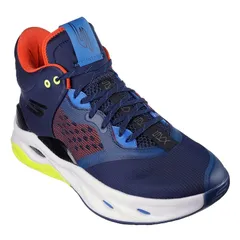 スケッチャーズ メンズ シューズ スニーカー メッシュ Skechers Durable Stability Mesh Comfort Coll LowTop Trainers Mens NavyMulti ネイビー