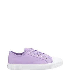ハッシュパピー レディース シューズ スニーカー Hush Puppies Freya Canvas Trainer Lilac ライラックのサムネイル