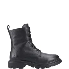 ハッシュパピー レディース シューズ ブーツ・レインブーツ レース Hush Puppies Rhea Lace Boot Black ブラックのサムネイル