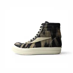 DRK SHDW VINTAGE HIGH SNEAKS BLACKTERRA サイズ43 箱無し 643230 ダークシャドウ ヴィンテージ ハイ スニーカーズ リックオウエンス 大名店