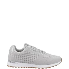 ハッシュパピー レディース シューズ スニーカー Hush Puppies Katrina Trainer Grey グレーのサムネイル