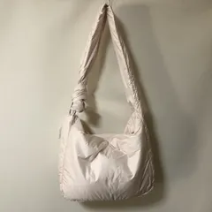 E322 新品　LEPSIM　撥水加工　ナイロン　斜めショルダーバッグ　ベージュ