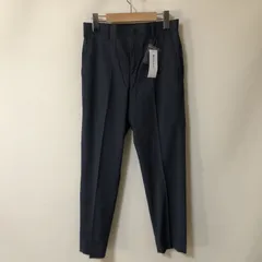 E327　新品　グローバルワーク　アーバンスラックスエアー　xs　ネイビー　チェック柄　パンツ　