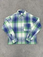 (M) ザラ リラックスフィット チェック シャツ