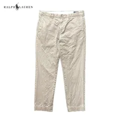 USA 古着 POLO RALPH LAUREN ポロ ラルフローレン コットン チノ スラックス ポロチノ W34 L30 CI0236